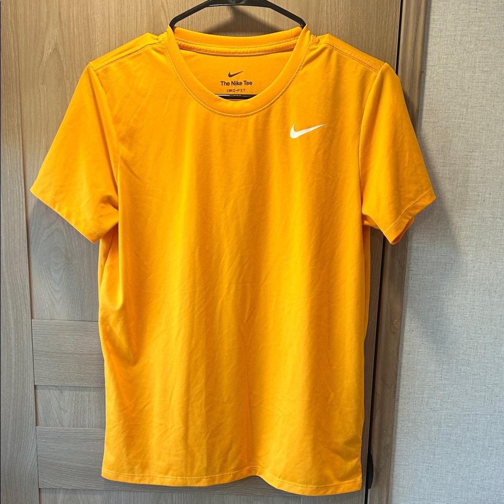 Nike Bright Orange Dri-Fit Tee